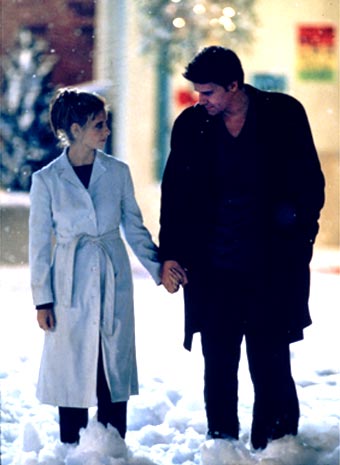 Buffy et Angel à noël