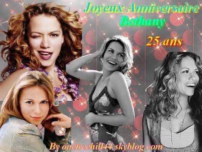 Joyeux Anniversaire Bethany........